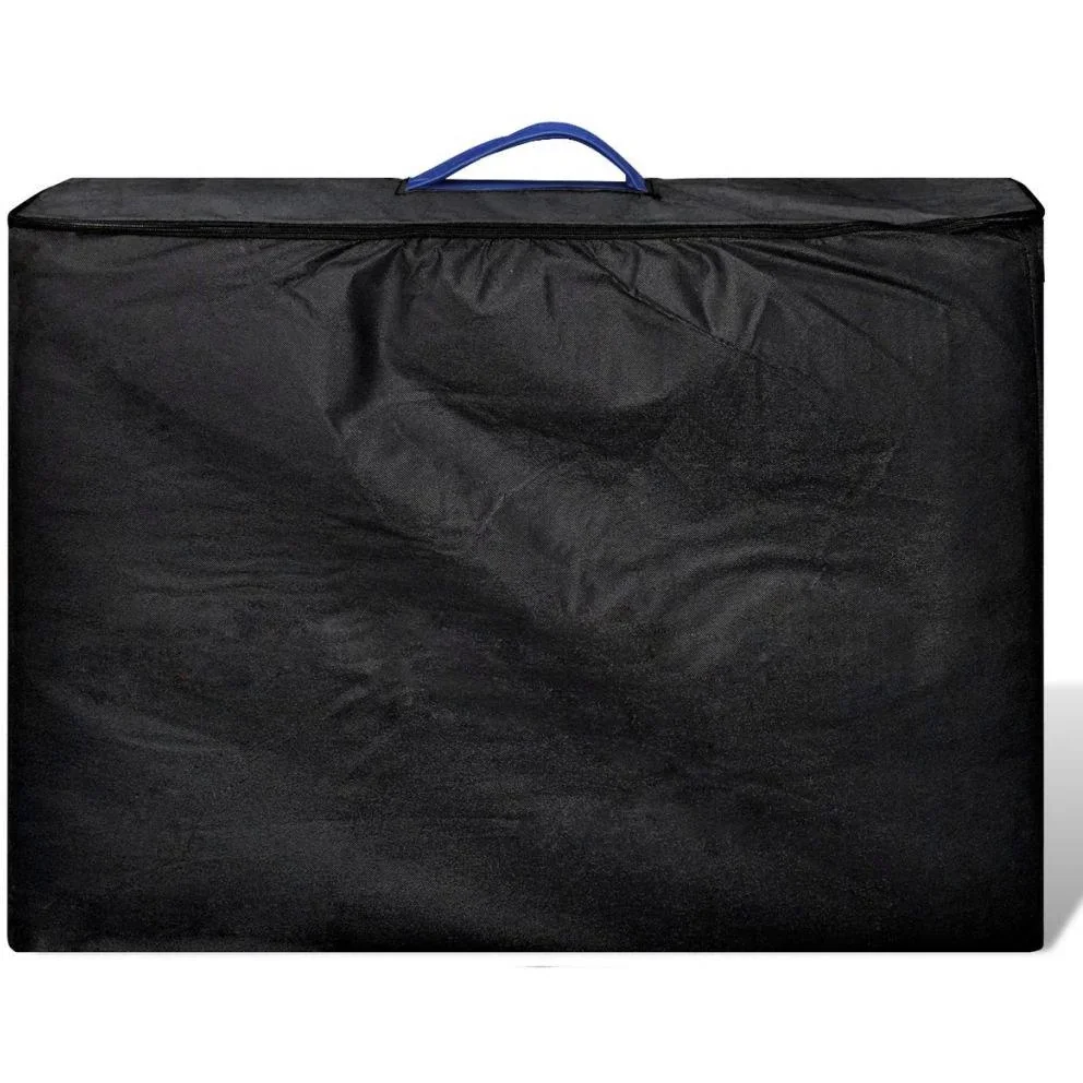 Klappbare Massageliege 3 Zonen mit Aluminiumrahmen (blau) - 3