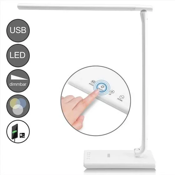 LED-Tischleuchte Cataleya weiß 42cm - 0