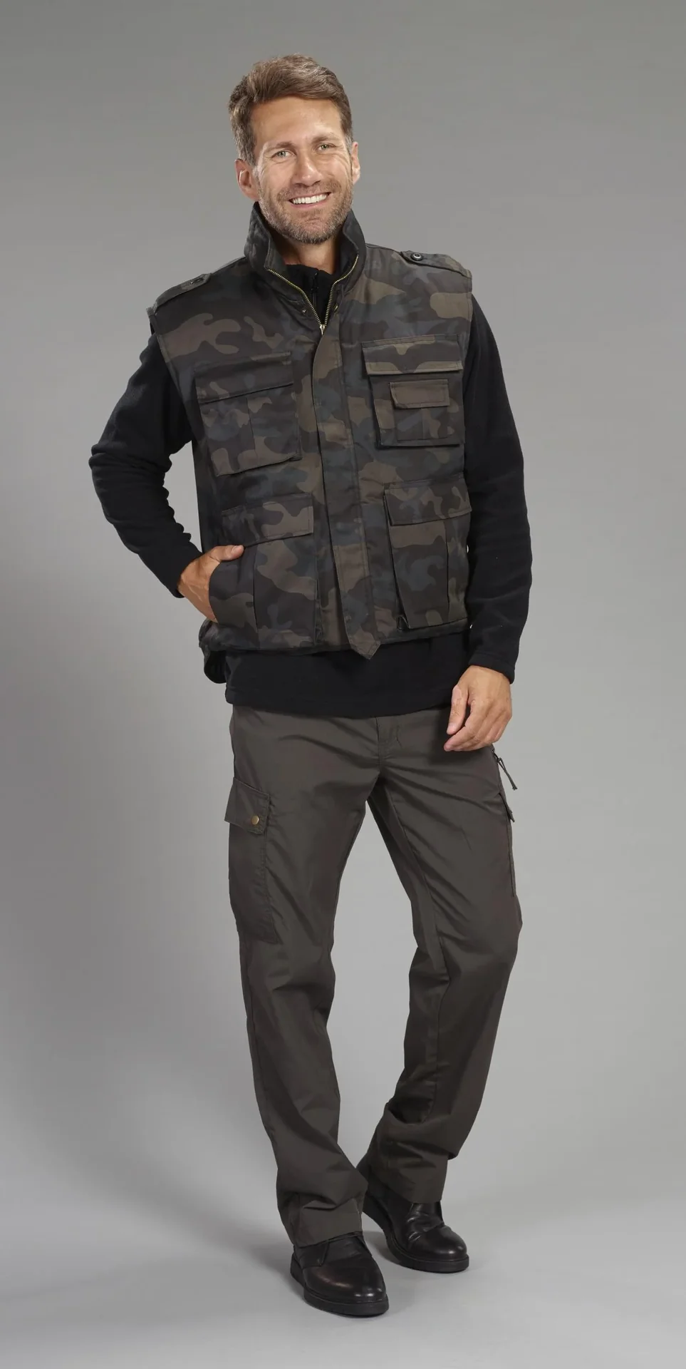 Rangerweste, Farbe dark-camo, Gr.M - 1