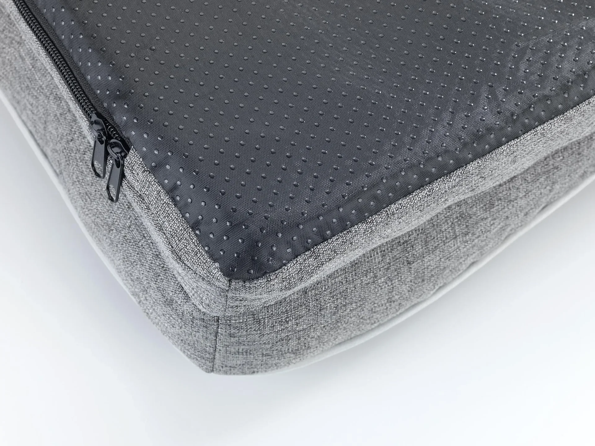 Orthopädisches Hundebett, Grau, Größe L, 100 x 70 x 16 cm - 6