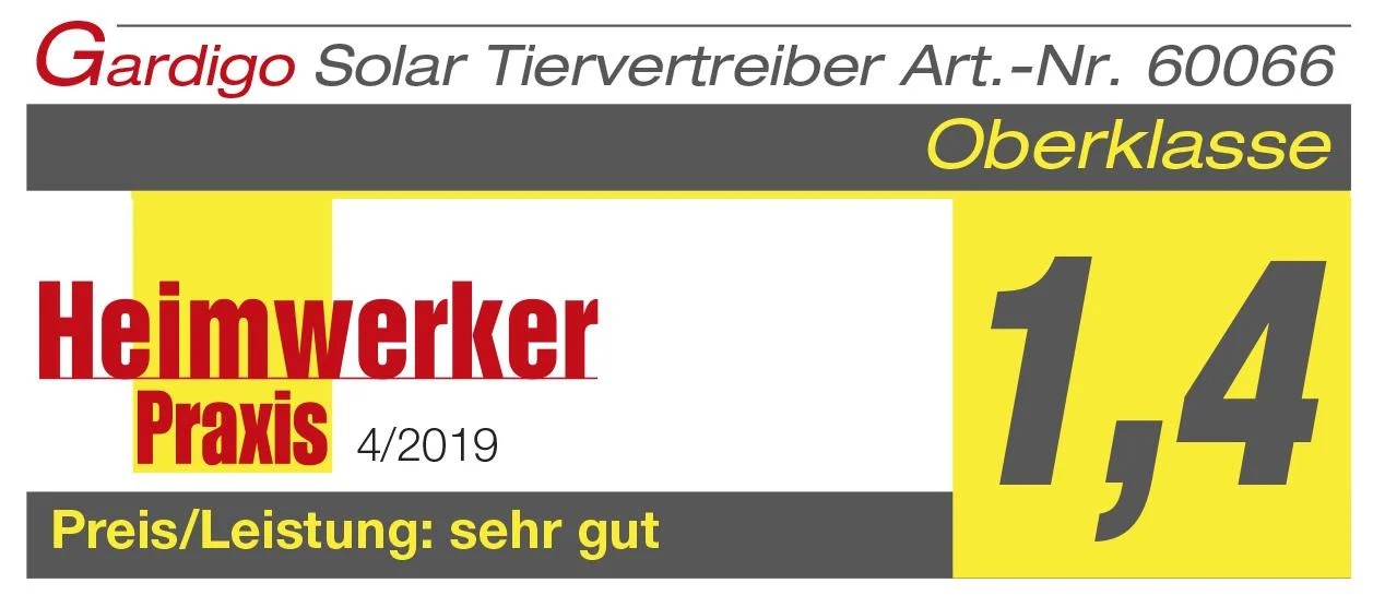 Solar Tier-Vertreiber - 5