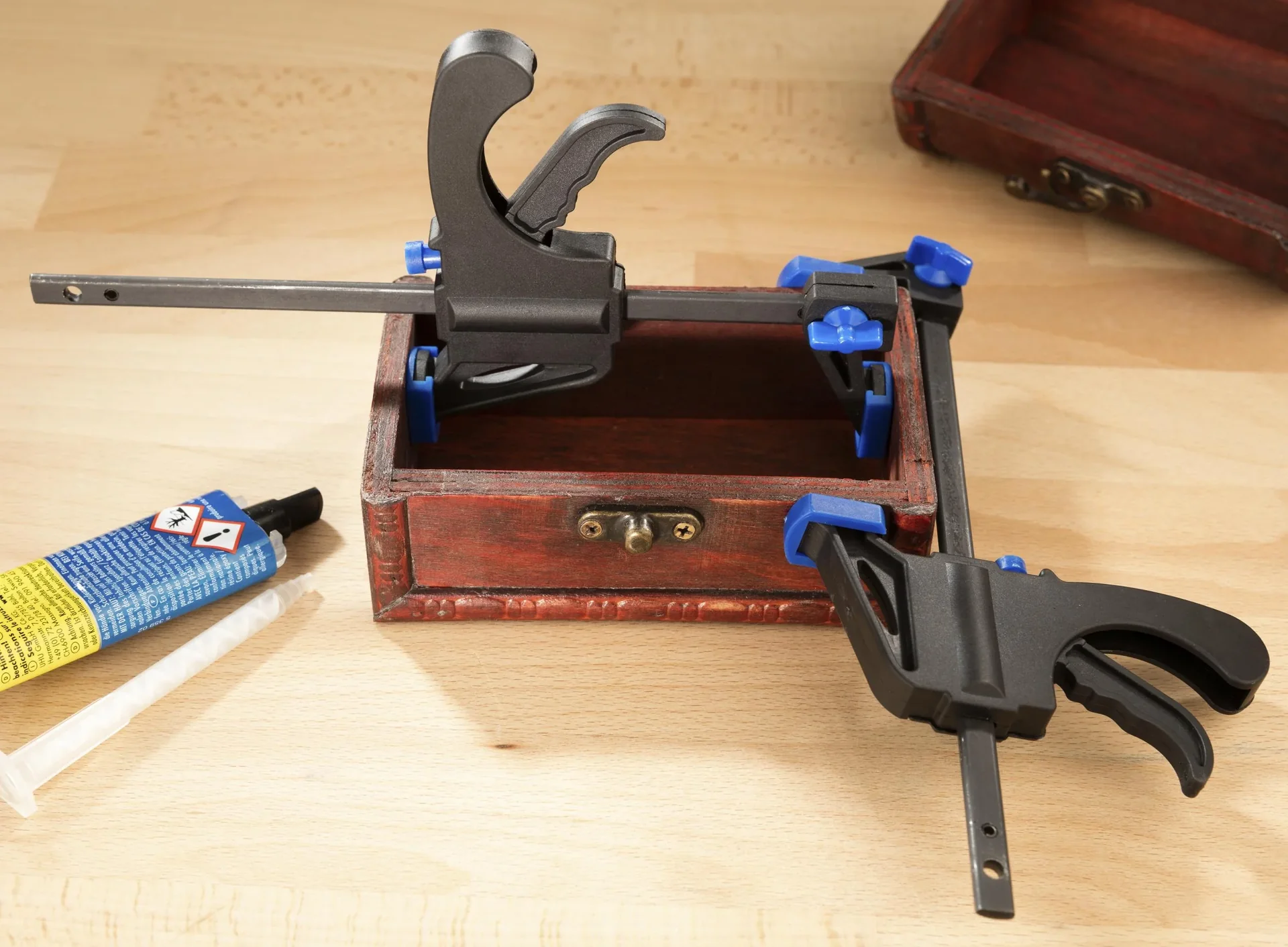 Einhand Spann-/ Spreizzwingen Set - 0