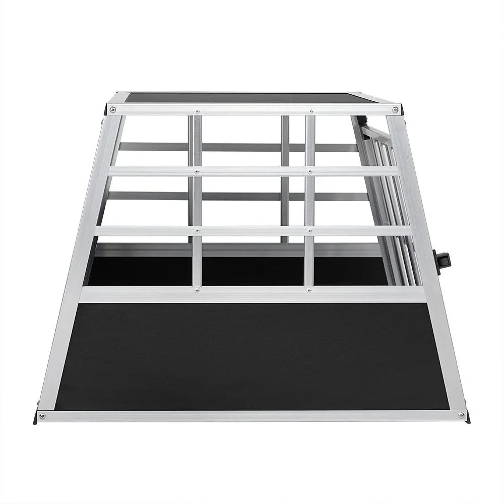 Hundetransportbox M 70x54x51cm Aluminium - 4