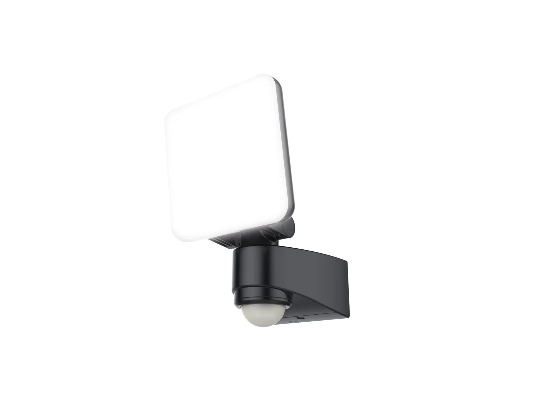 LED Sicherheits Wandstrahler 10 Watt, mit Bewegungsmelder - 0