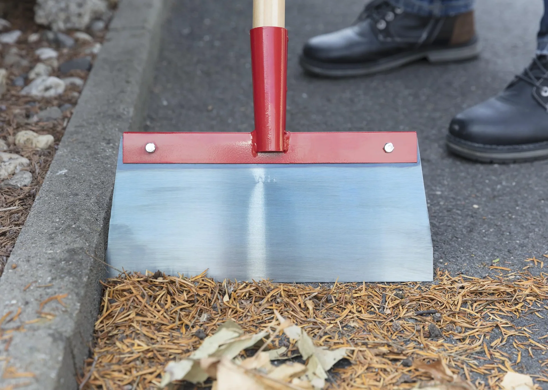 Stoßscharre "clever" trapezform, 30 cm ohne Strebe - 2