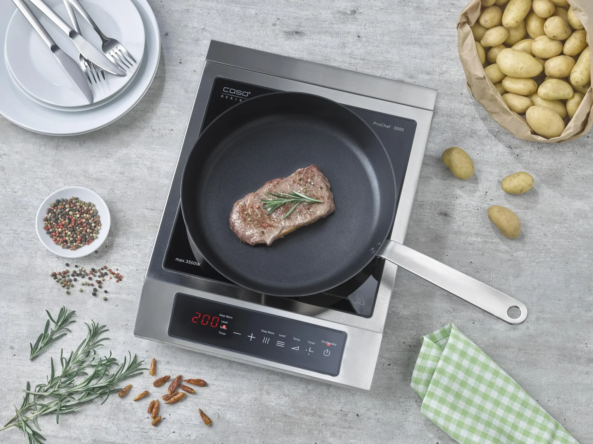 Einzel-Induktionskochfeld - 3