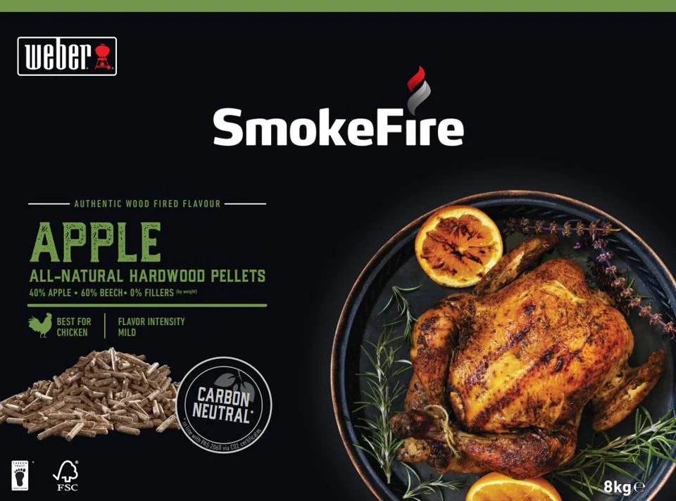 SmokeFire Holzpellets Apfelholz - 8 kg - 0