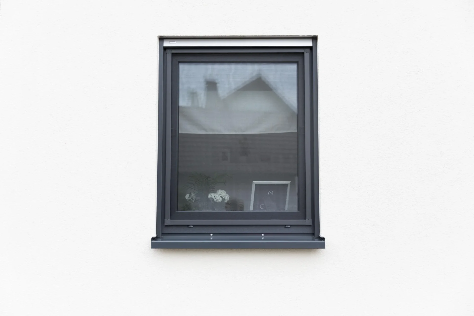 Insektenschutzfenster PREMIUM, Farbe anthrazit, 100 x 120 cm - 1