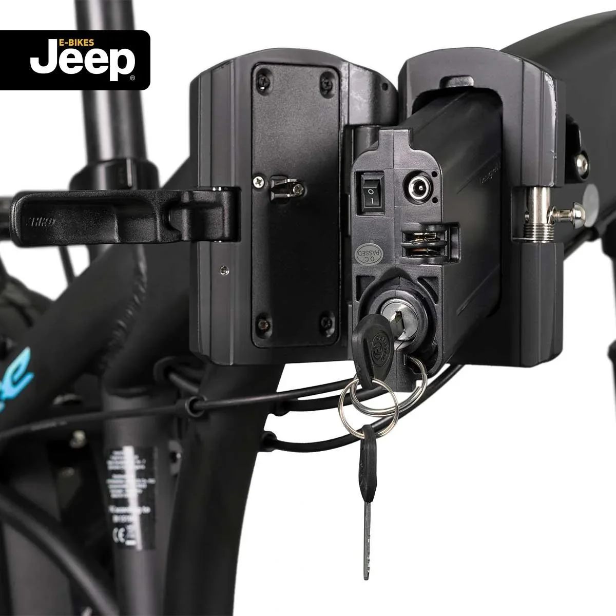 Unisex Fold FAT E-Bike, 20 Zoll, 7-Gang Kettenschaltung, schwarz, Falt-E-Bike FR 7020 - 0