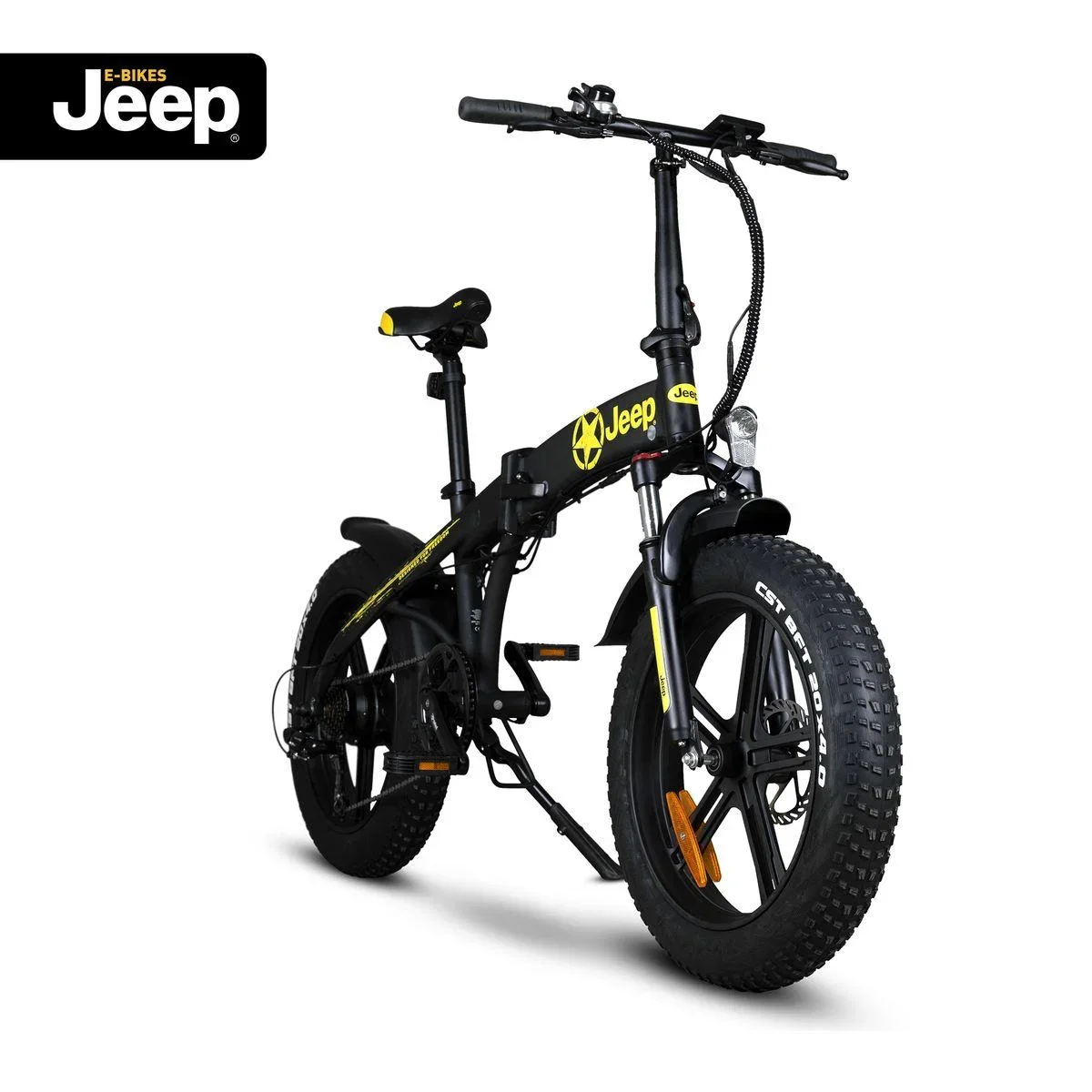 Unisex Fold FAT E-Bike, 20 Zoll, 7-Gang Kettenschaltung, schwarz, Falt-E-Bike FR 7020 - 4