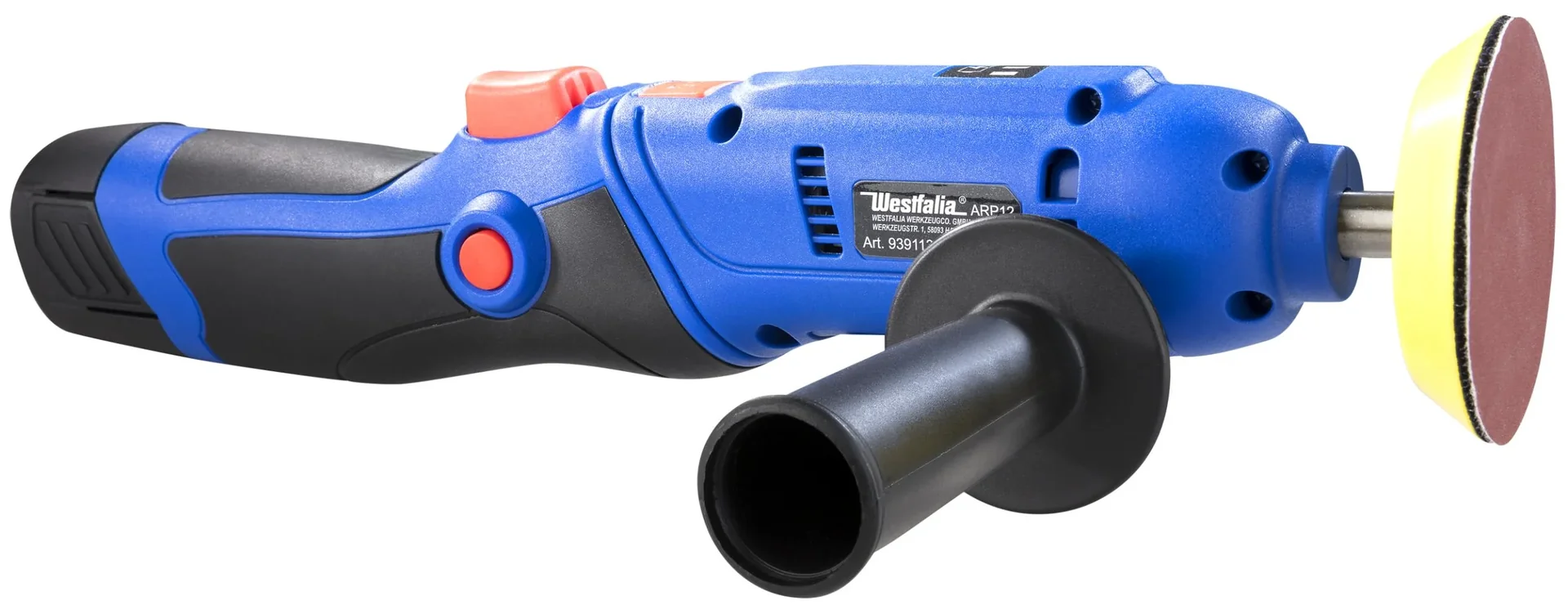 10,8 Volt Akku Poliermaschine Rotation - inklusive Zuberhör und Tasche - 5