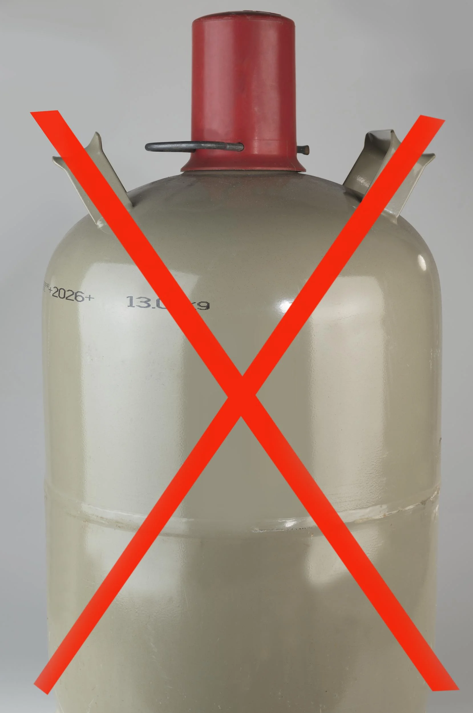 Gasflaschen-Abdeckung mit Gasstandsanzeige - 2