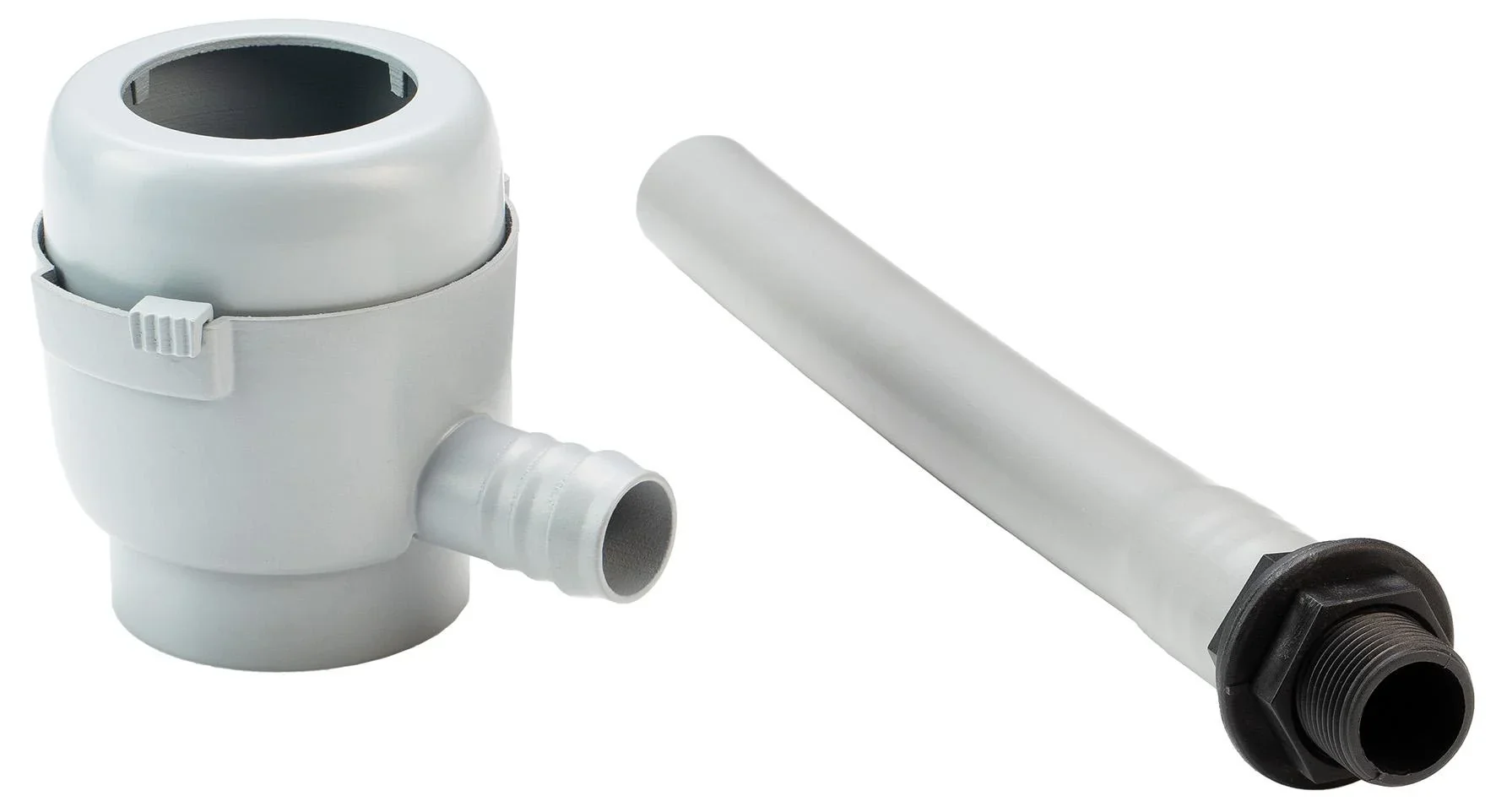 Füllautomat Mini DN 50-60 grau inklusive Anschlussschlauch & Verschraubung - 0