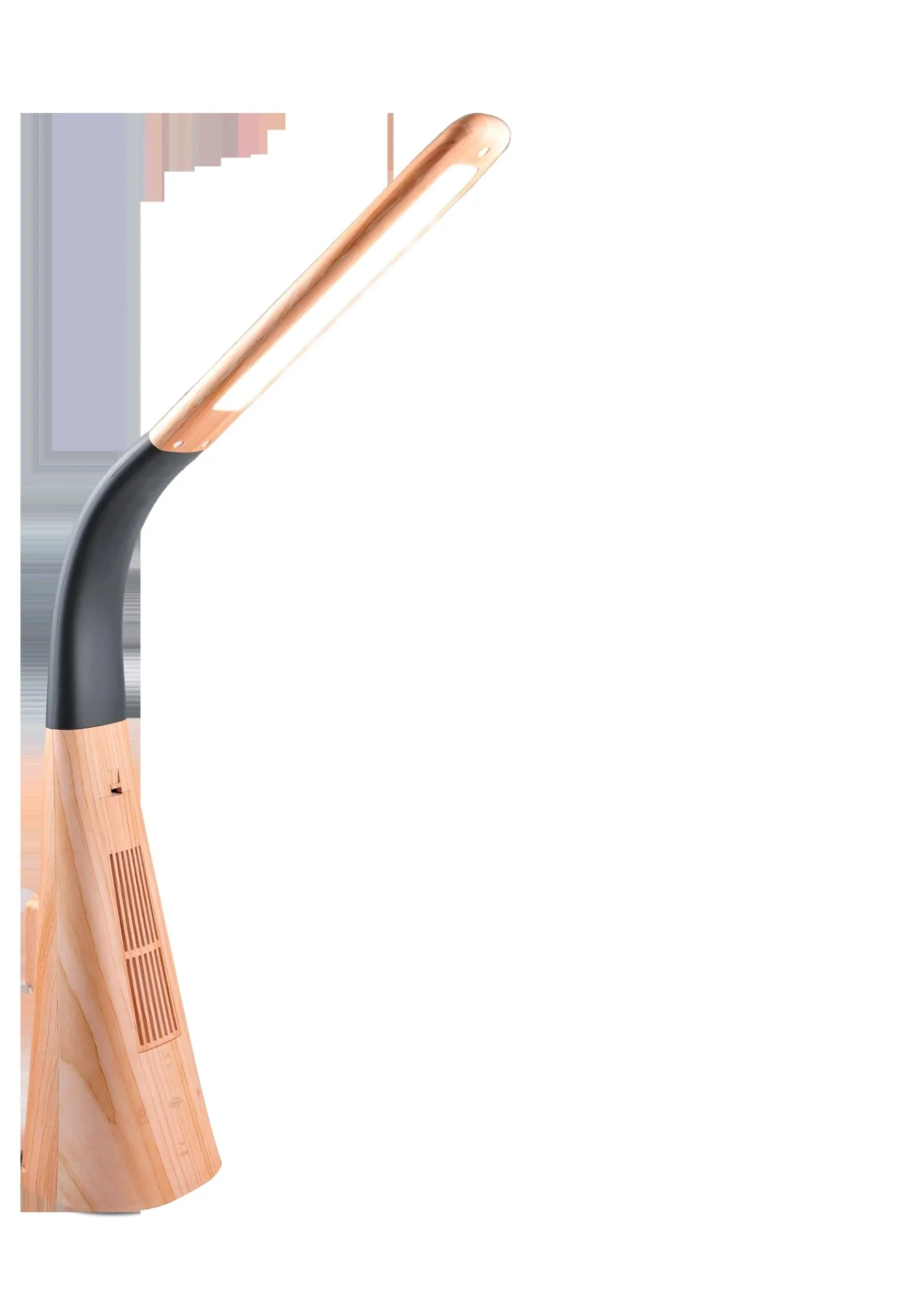 LED Tischleuchte "Ionic Light" mit integriertem Lufterfrischer in Holzoptik - 4