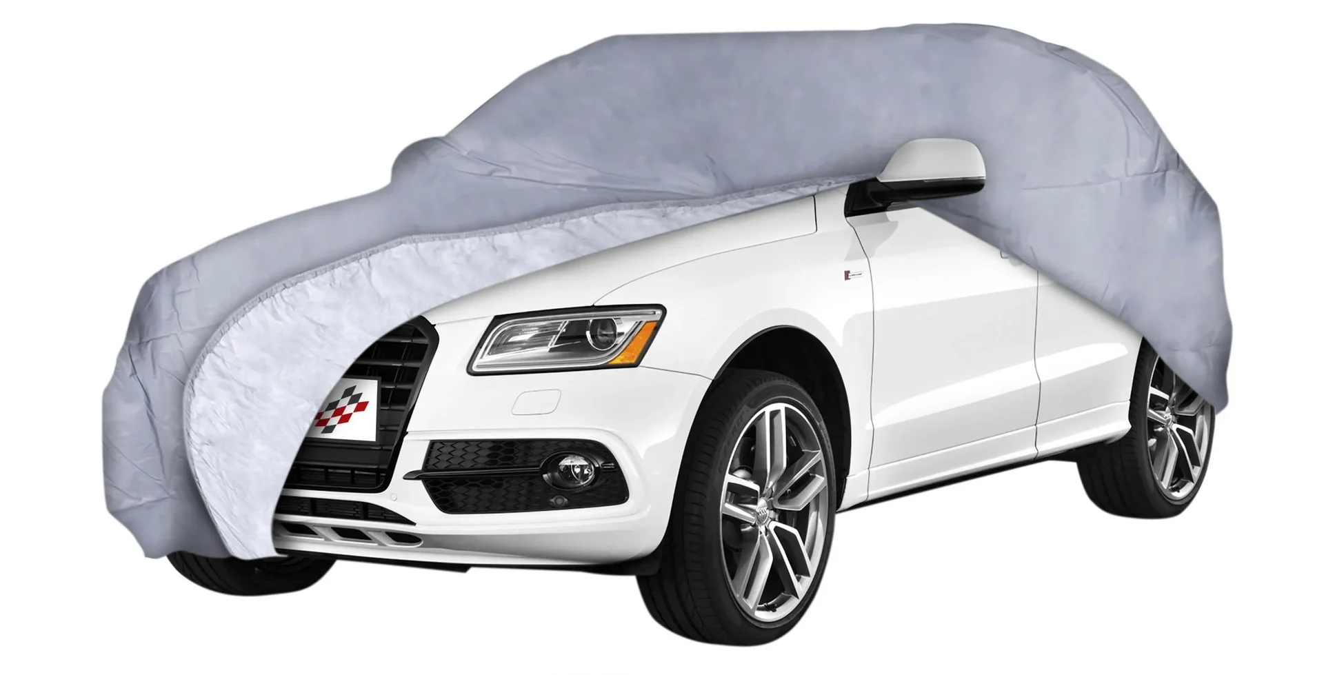 Autoabdeckplane all weather - Größe 10 - 485x195x185cm - PVC beschichtet - 4