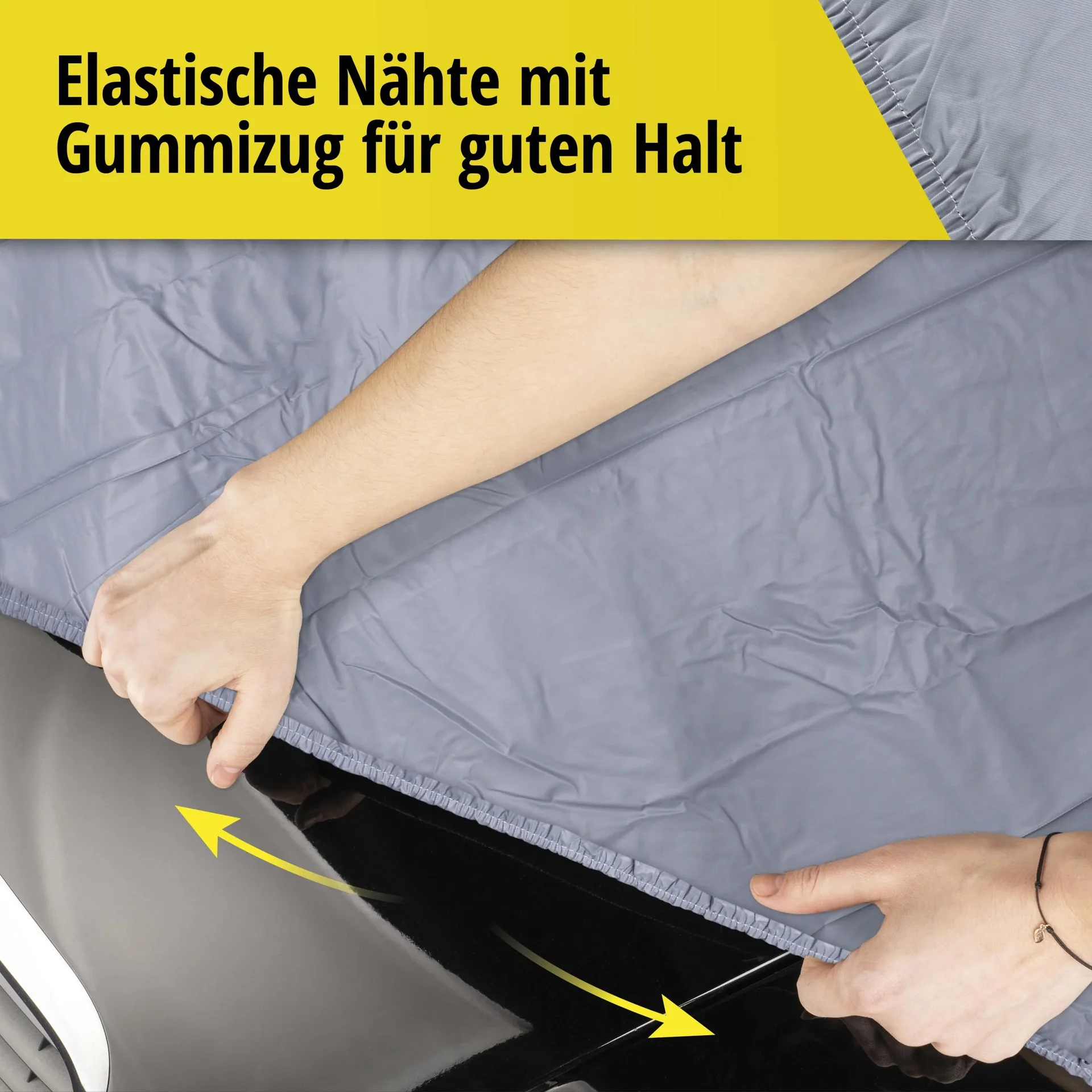 Autoabdeckplane all weather - Größe 10 - 485x195x185cm - PVC beschichtet - 5