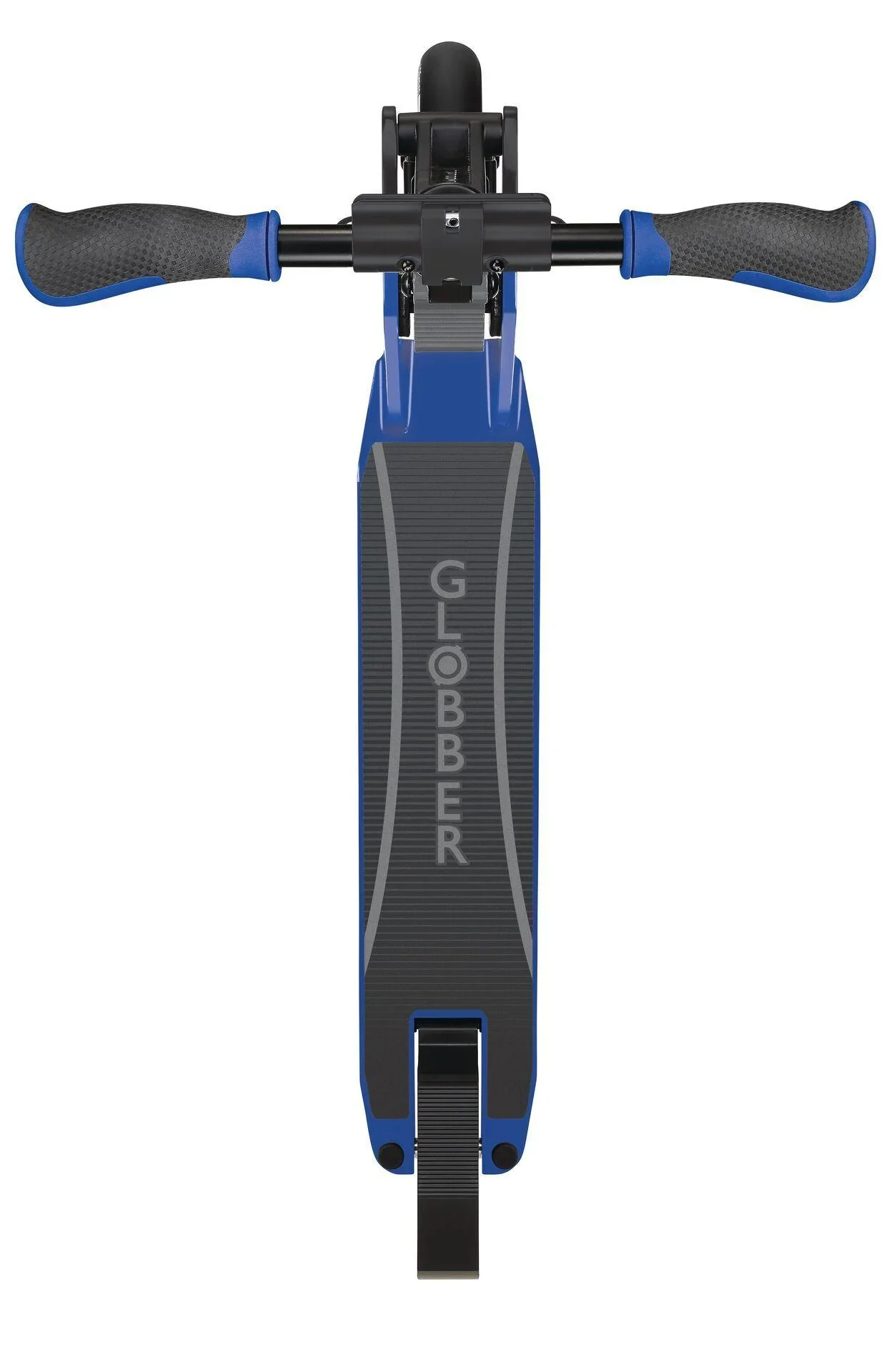 ONE K 125 Tretroller, 125 mm extra breit, ABEC 7, höhenverstellbar, Klappmechanismus, blau - 5