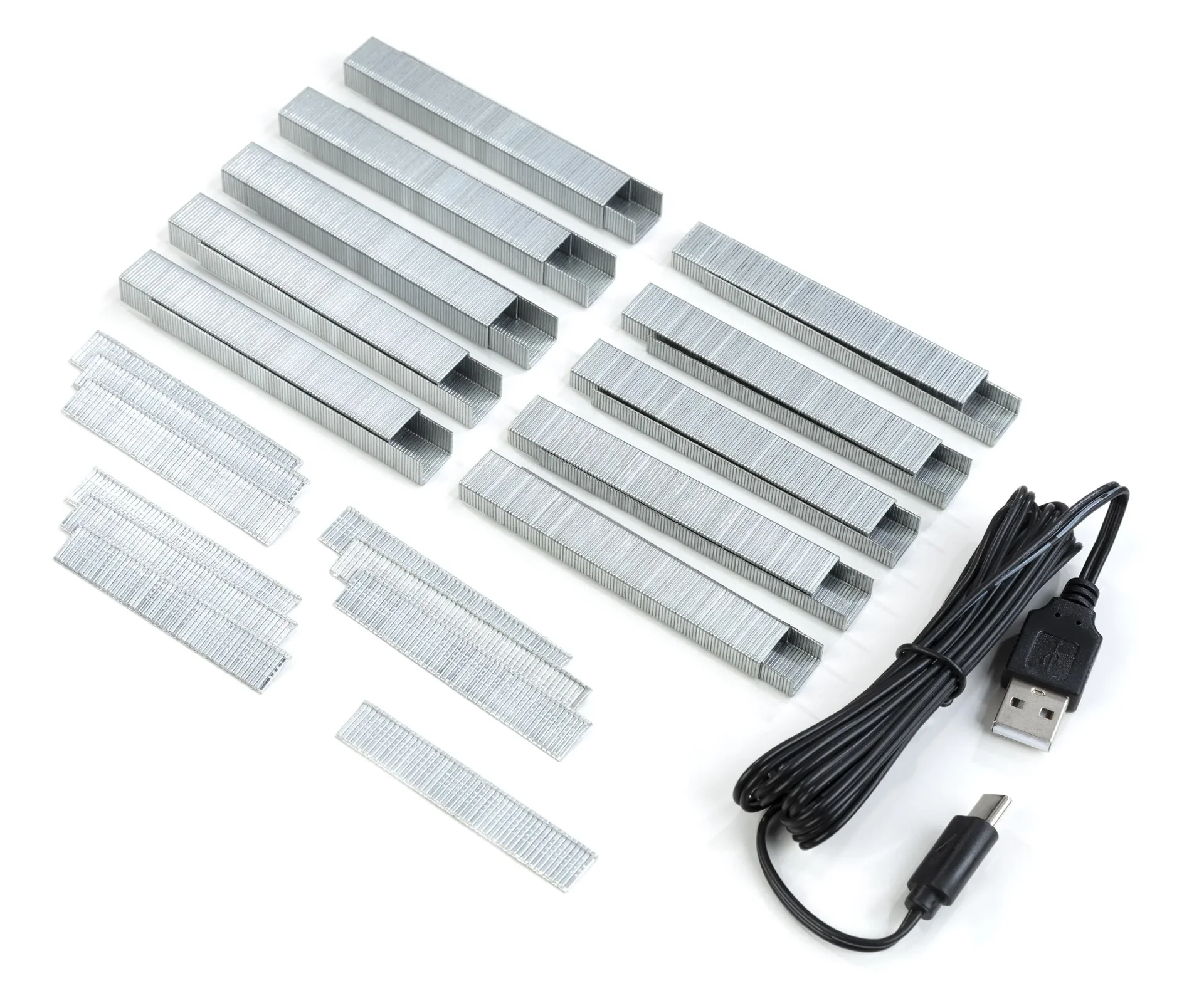 Akku Tacker Li-Ionen 4 Volt 1,5 Ah inklusive USB-Ladeadapter Set - 0