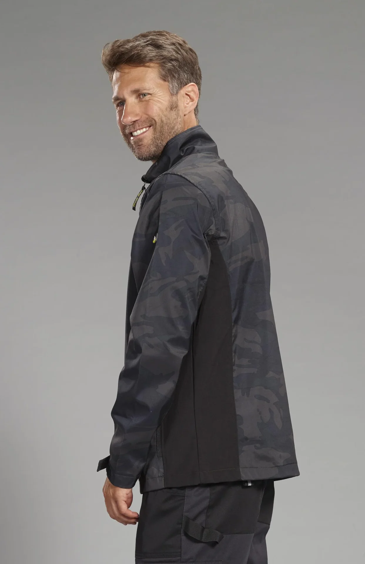 Softshelljacke, camouflage, Gr.M - 0