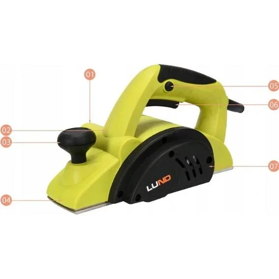 Hobelmaschine - 480W - Hobelbreite: 82mm - 5