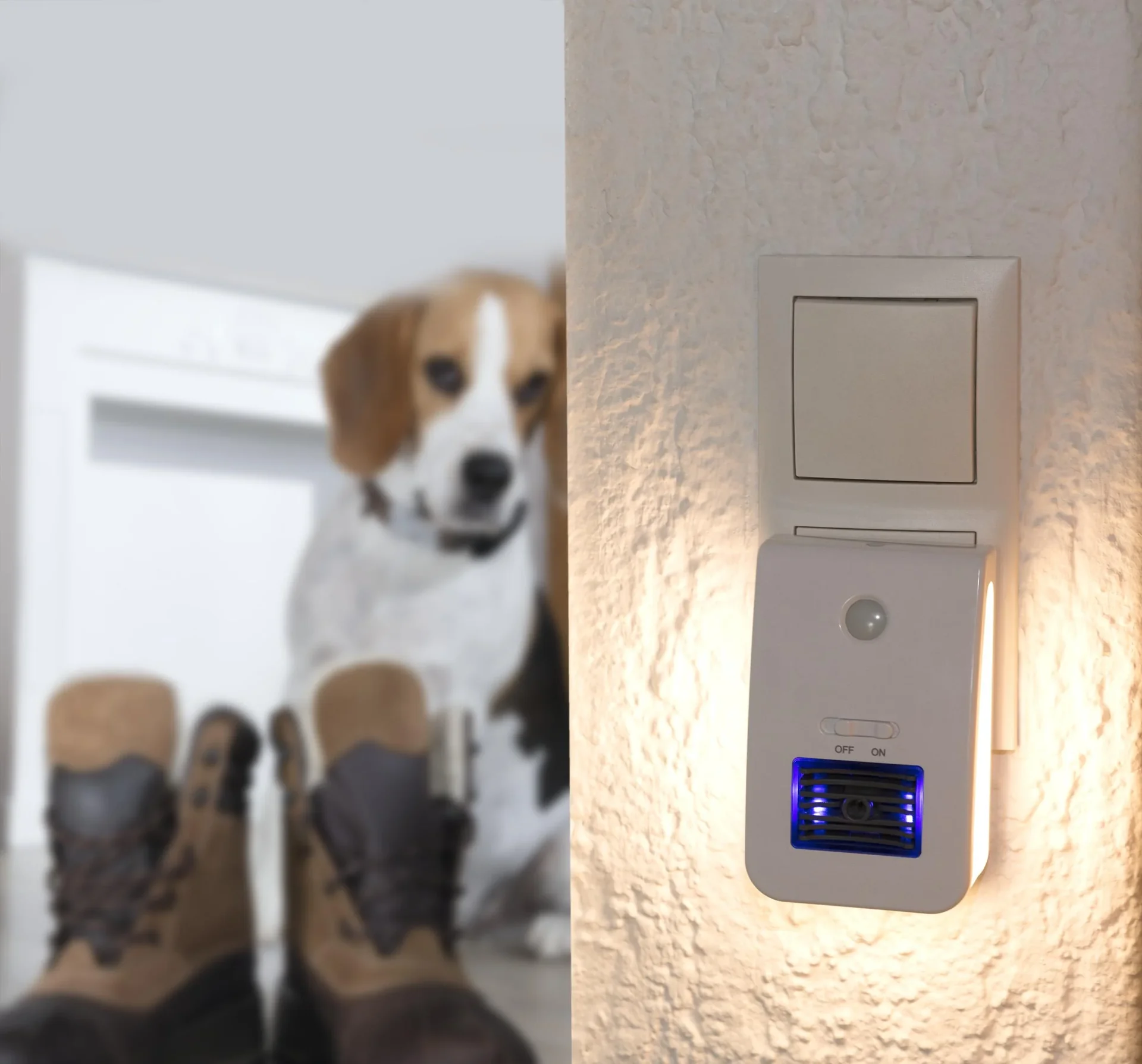 Luftreiniger mit Nachtlichtfunktion und Fernbedienung - 6