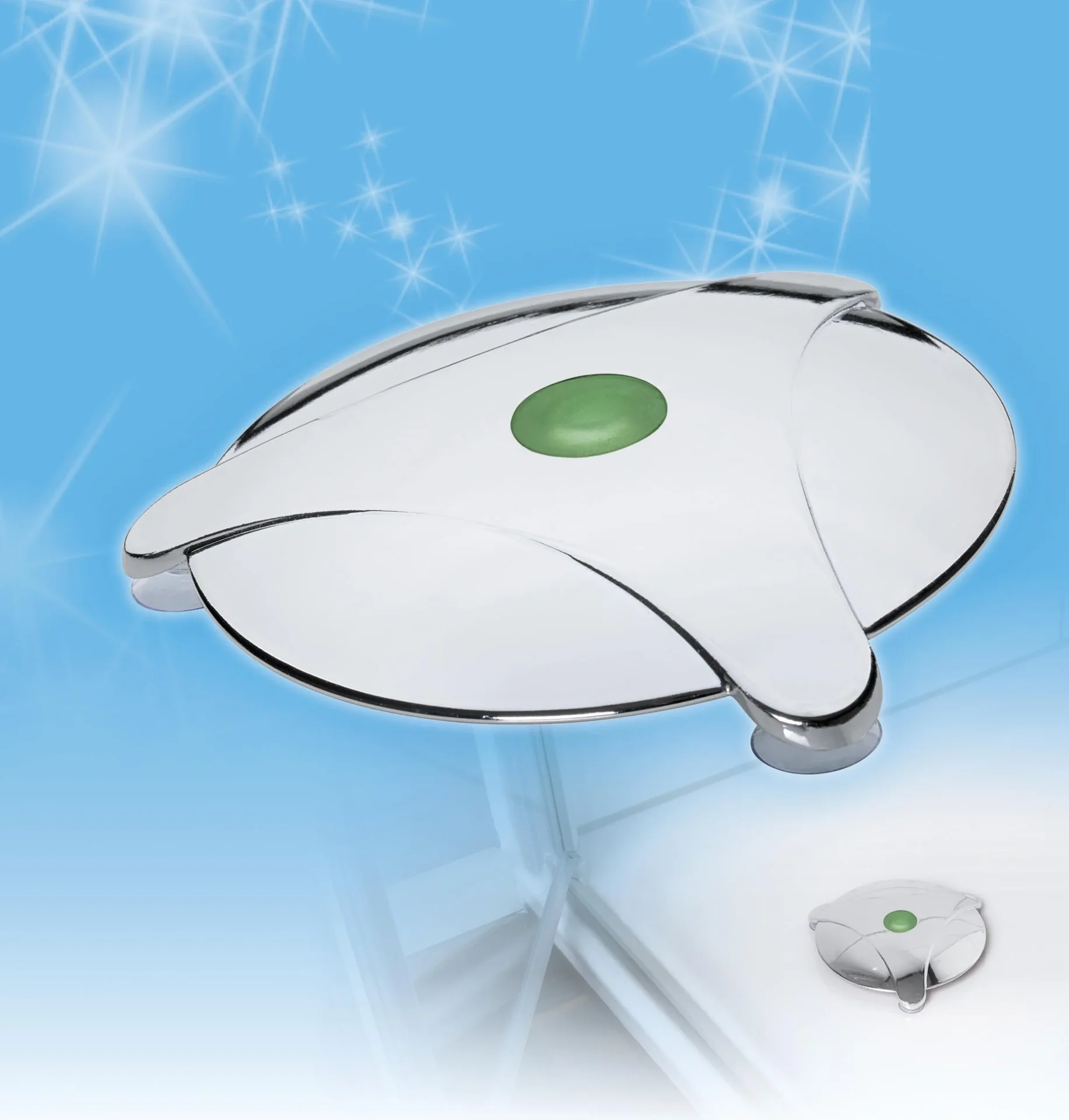 Duschfee (Dusche, Wanne), 5-teilig, mit 2 Haarfänger & Duftsteine - 8