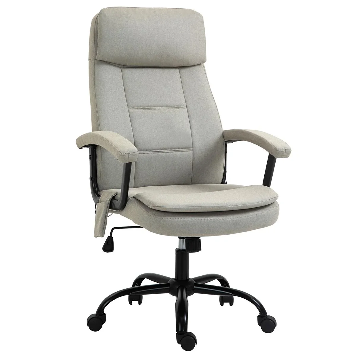 Bürostuhl Massage höhenverstellbarer Chefsessel Gamingstuhl mit Massagefunktion, ergonomischer Drehstuhl Massage Sessel - 0