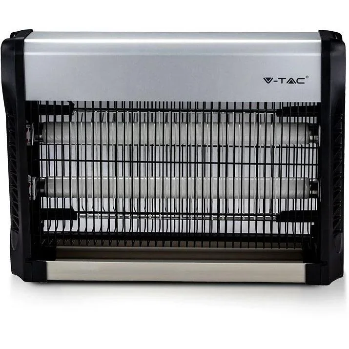 VT-3220 Insektenlampe - 2"10W - 80m Reichweite - UV-Licht - Grau - 8