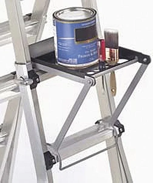 Leiter-Stehhilfe inklusive Werkzeugauflage für jede Sprossenleiter - 4