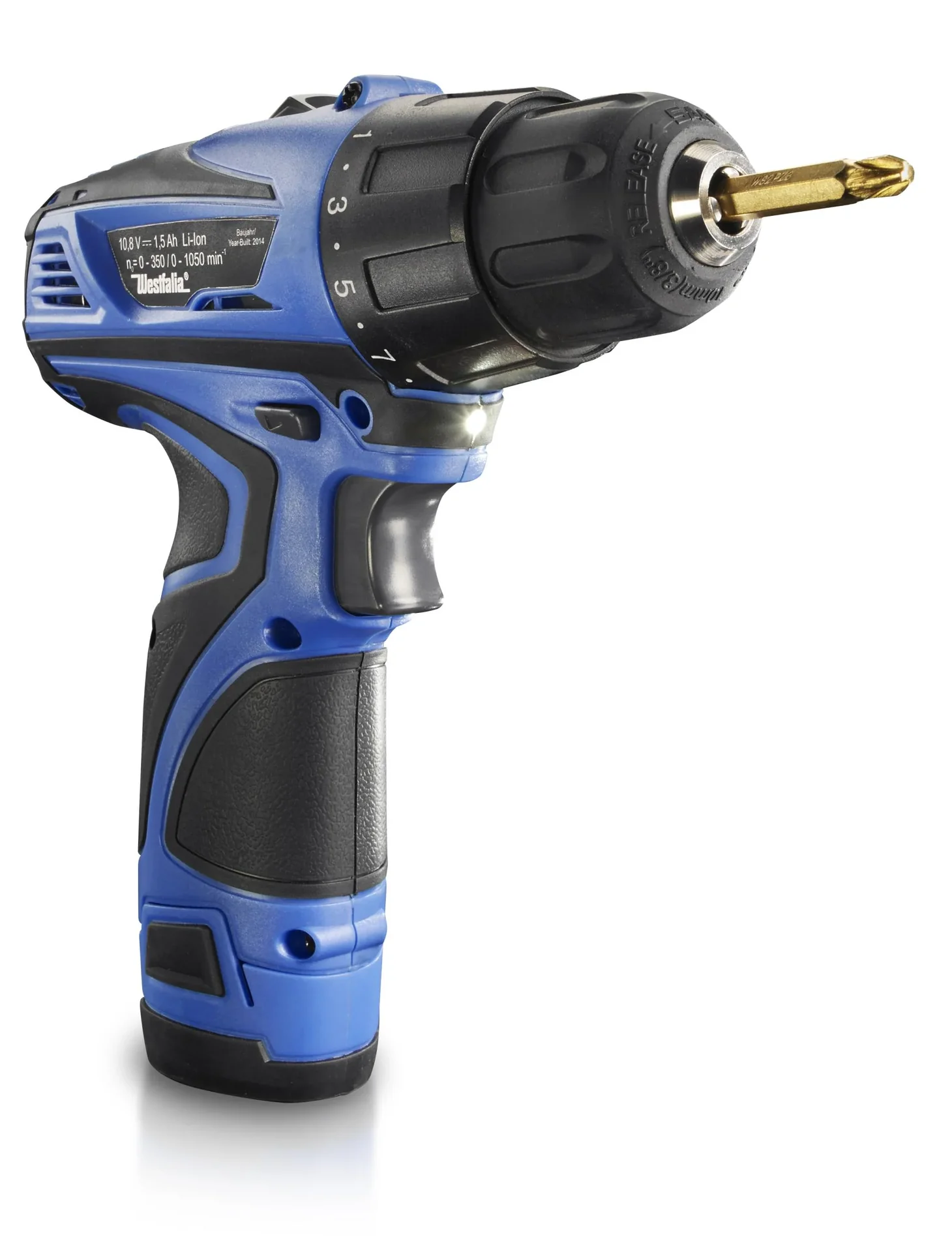 Akku Bohrschrauber 10,8 Volt Li-Ion 2-Gang - 2