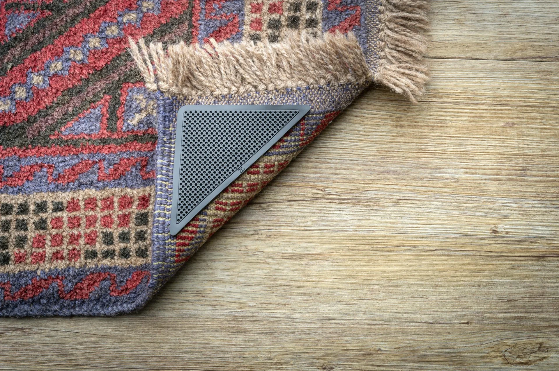 Anti-Rutsch Teppichecken, 4 Stück - 0