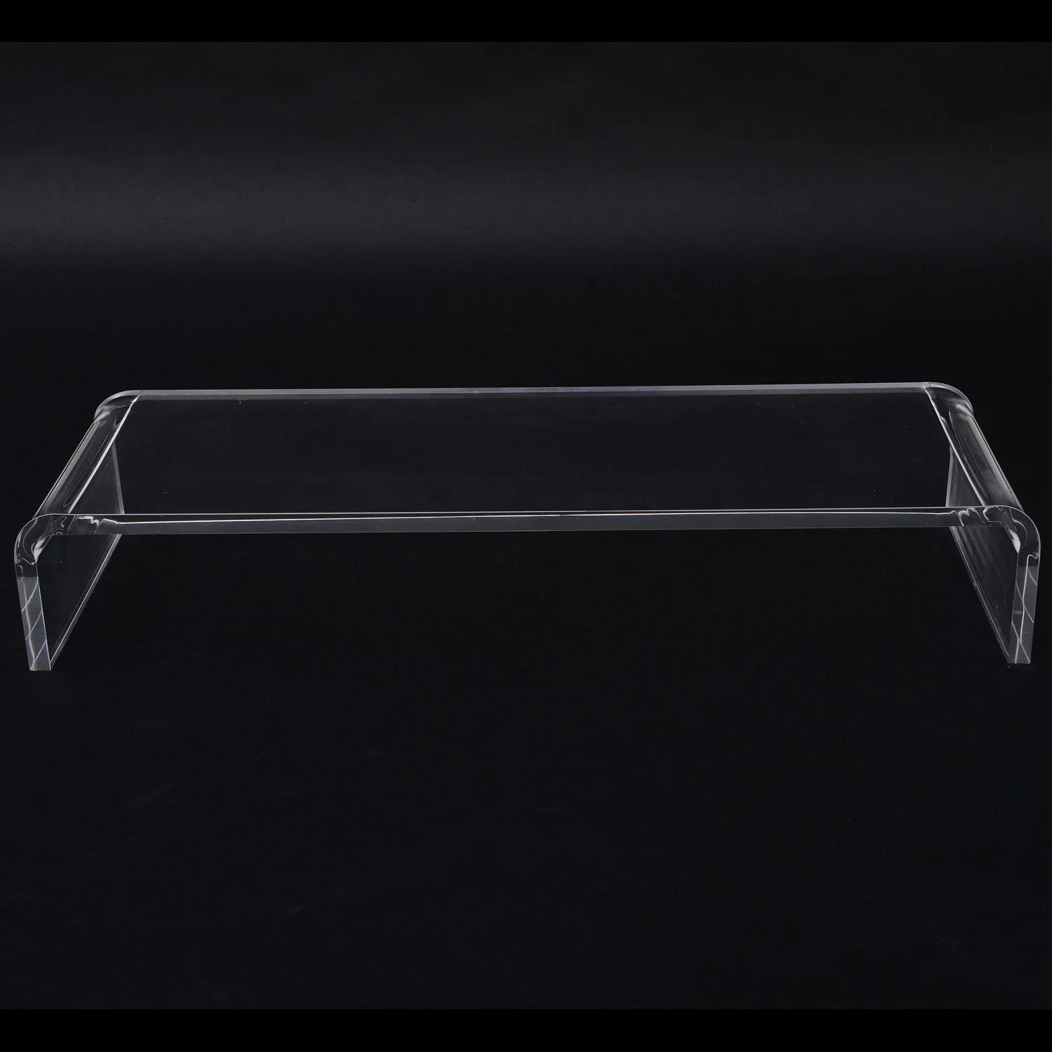 Bildschirmständer Monitorständer aus Acrylglas Standfuß für TFT/LCD-Monitore - 1