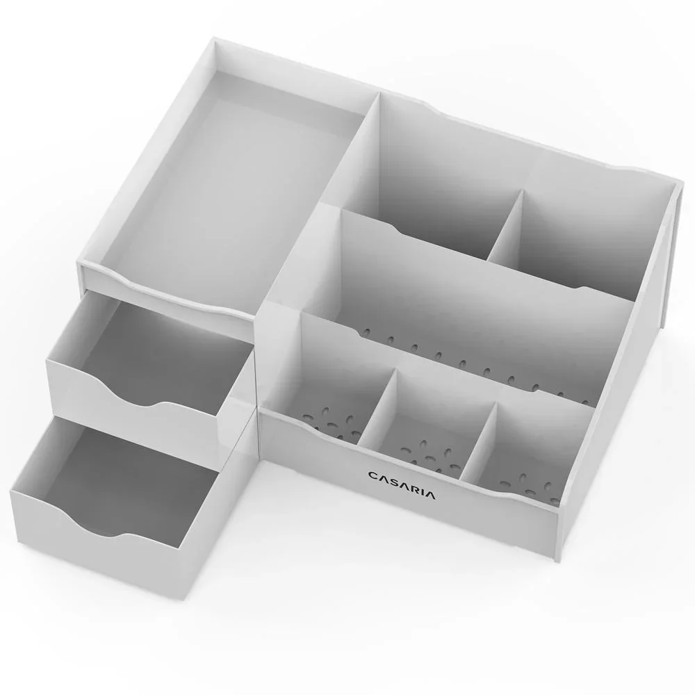 Make-up-Organizer hellgrau - 6