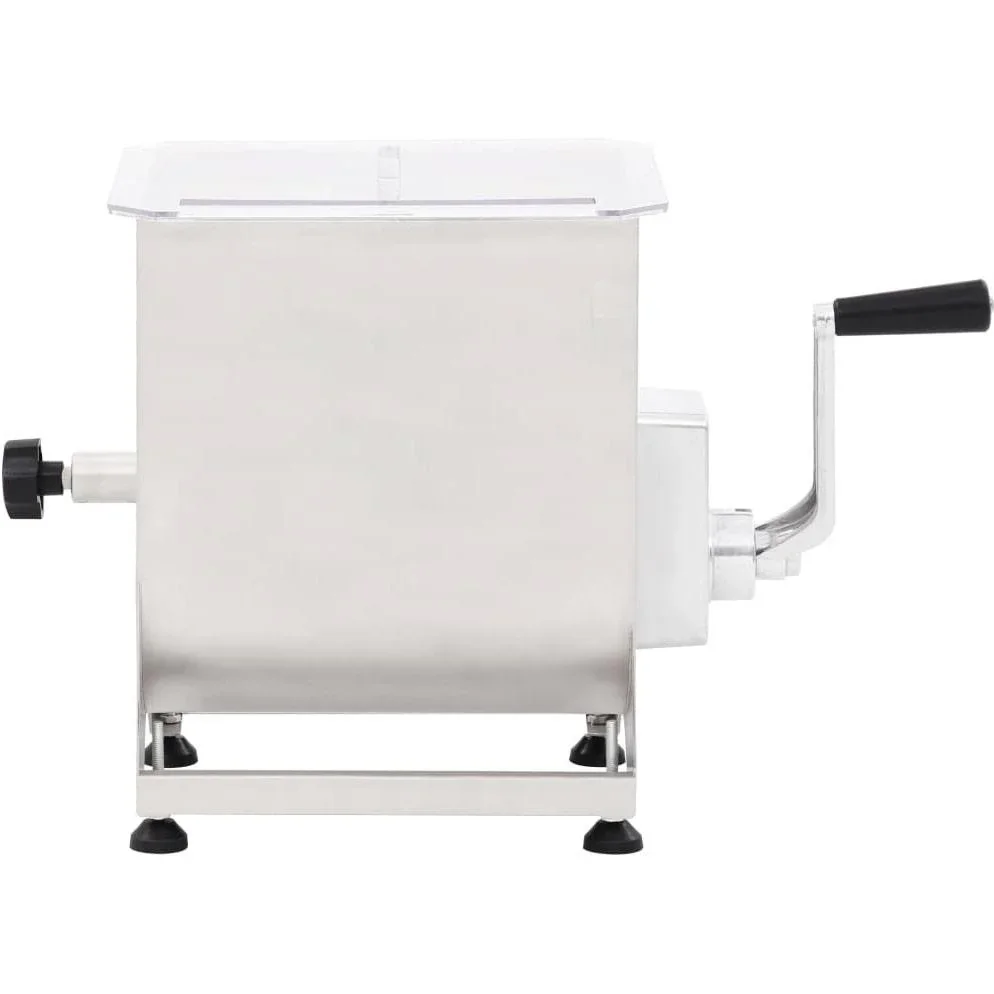 Fleischwolf mit Schüssel 44 L Edelstahl silberfarbig - 0