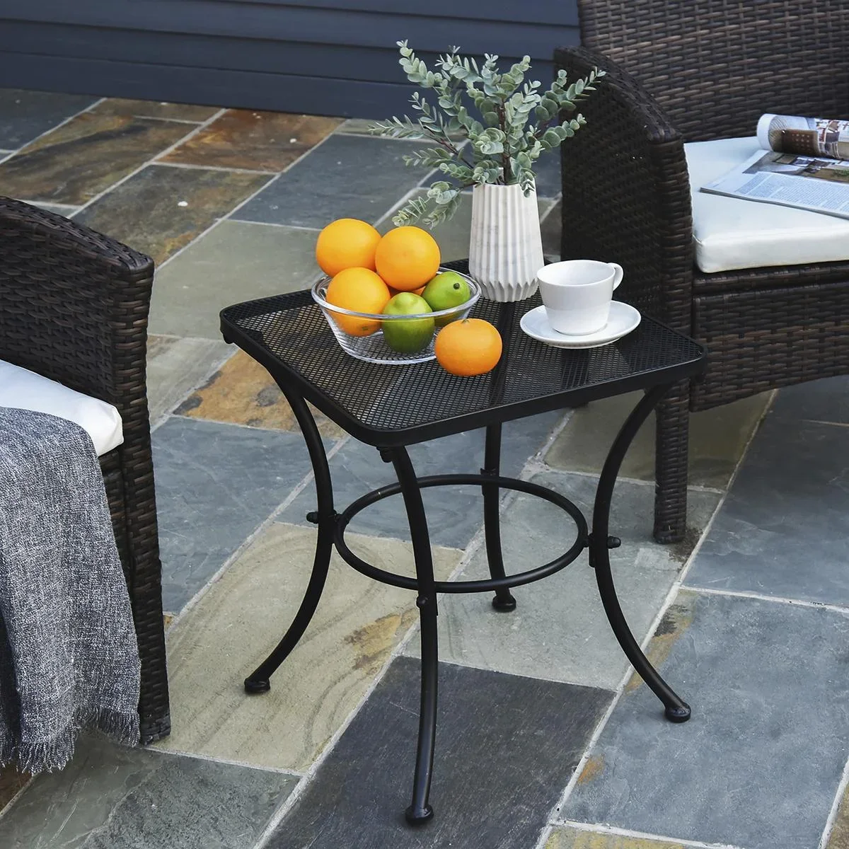 Beistelltisch schwarz - 1