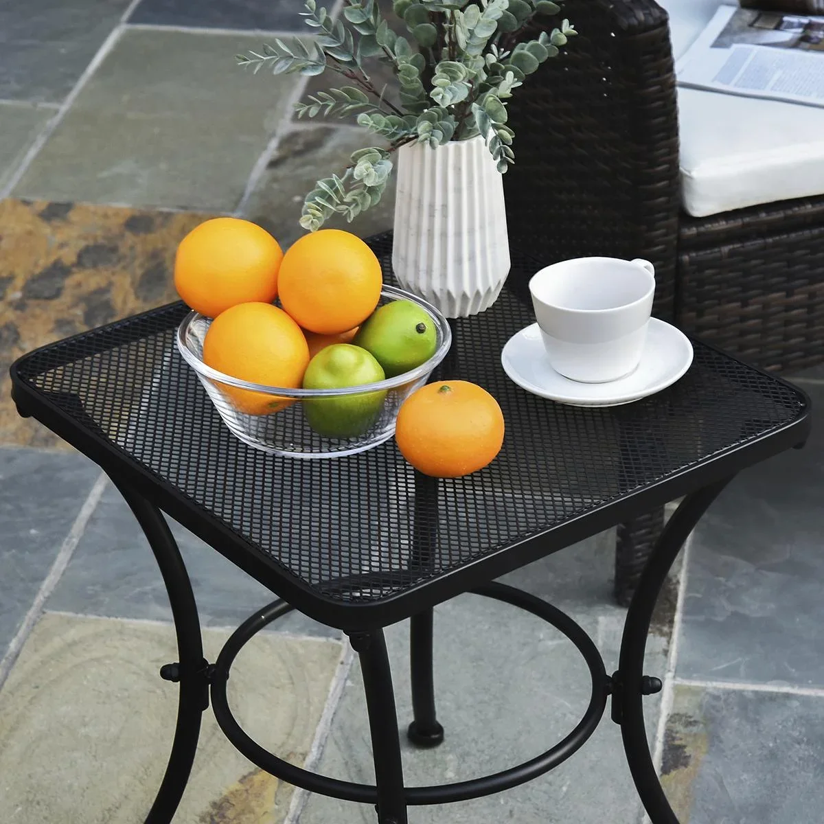 Beistelltisch schwarz - 3