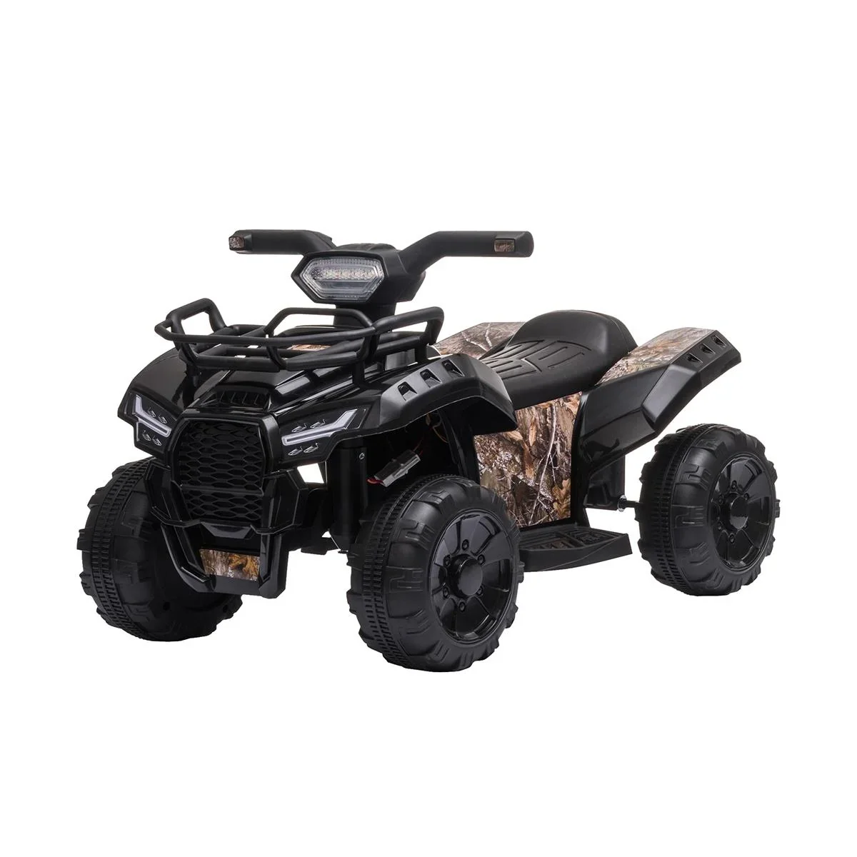 Mini Elektro-Quad Kinder Elektro ATV Kinderwagen LED Frontlicht Kinderfahrzeug Kindermotorrad Elektroquad für 18-36 Mo - 2