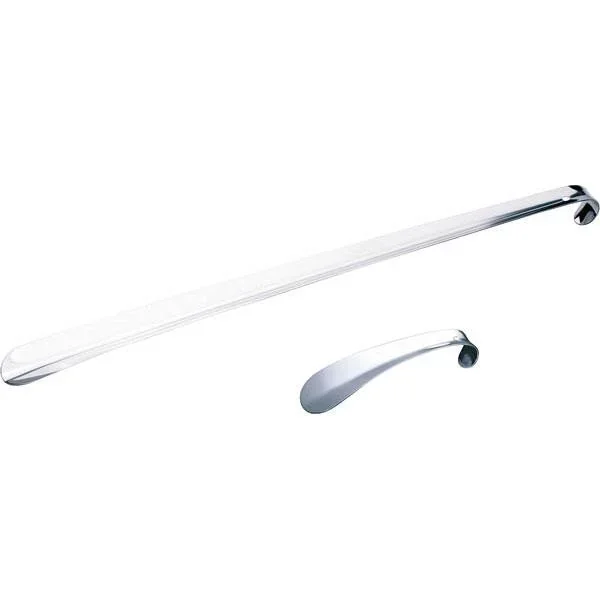 Schuhlöffel Set, 2 teilig - extra lange Schuhanzieher - 0
