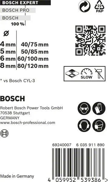 CYL-9 MC Bohrer-Set 4-teilig EXPERT - 5