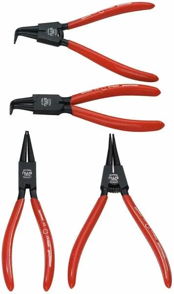 4-teiliger Sicherungsring/ Zangen Satz - 0