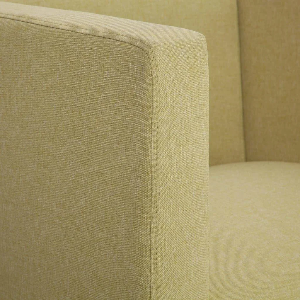 Sessel Würfel Stoff grün - 4