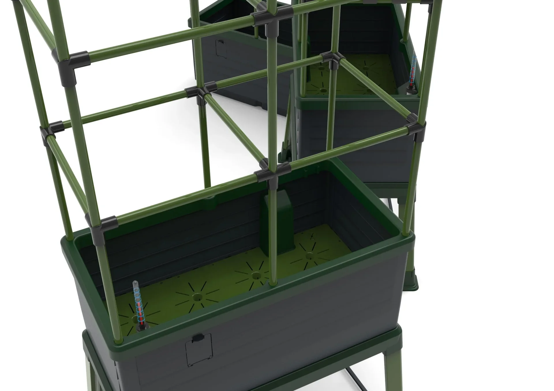 Pflanzbox "City Jungle" mit Rankgitter - 8