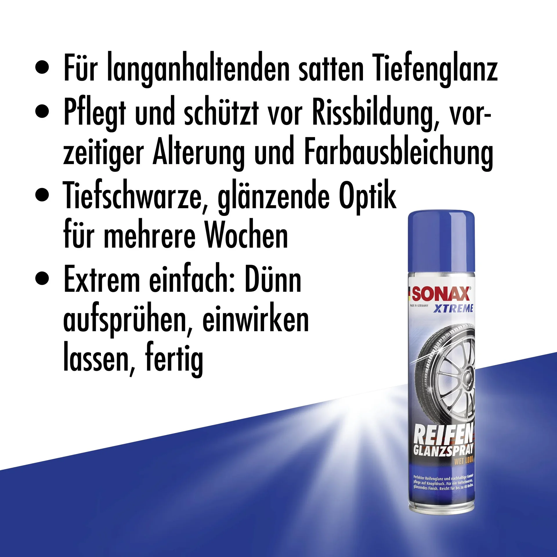 XTREME Reifenglanzspray Wet Look 400 ml - 0