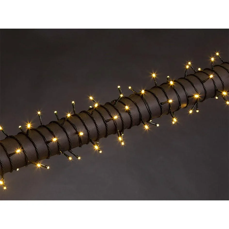 Vellight Weihnachtsbeleuchtung - 8m - 120 LEDs - Warmweiß - Innen und Außen - 2