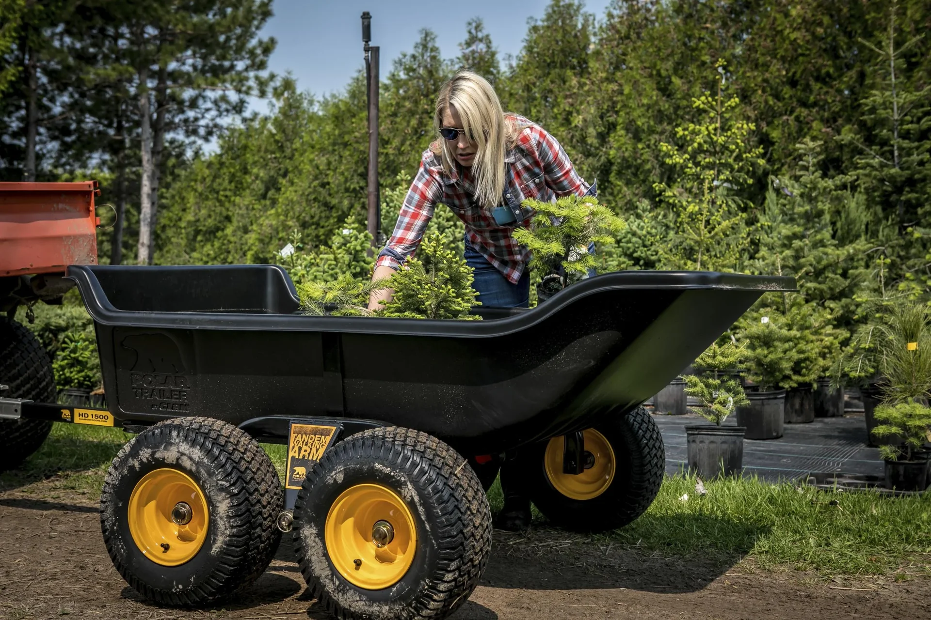 Tandem Trailer Anhänger TA1500 schwarz - 8