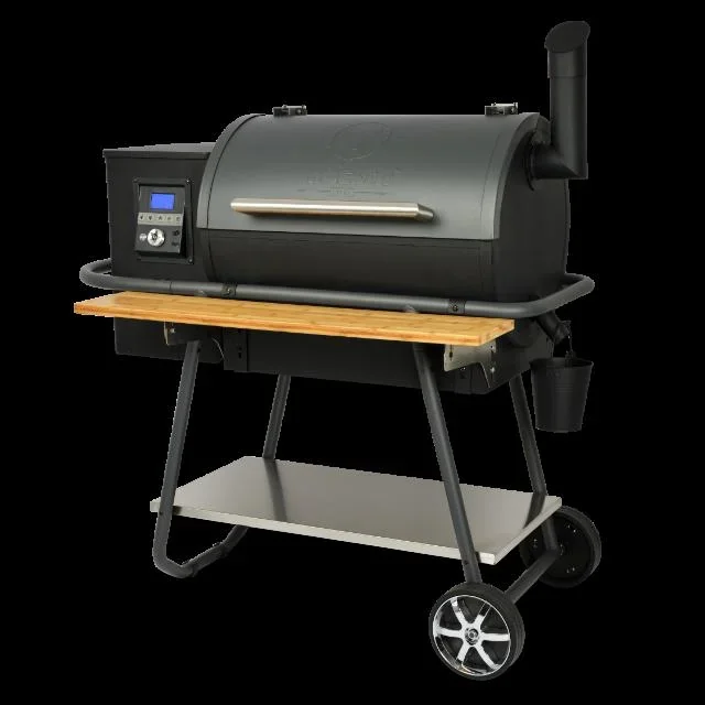 PelletGrill - Sheriff inklusive Ablagebrett und Halterungen - 5
