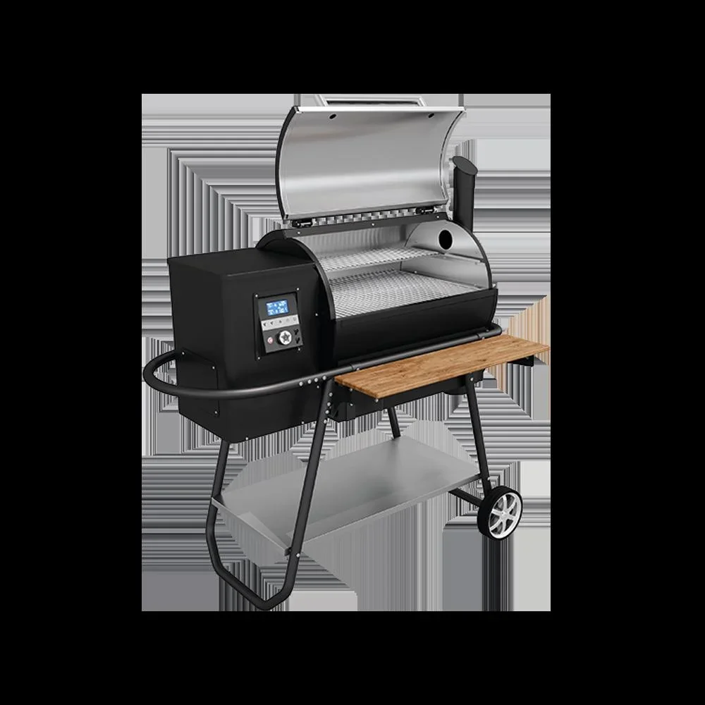 PelletGrill - Sheriff inklusive Ablagebrett und Halterungen - 8