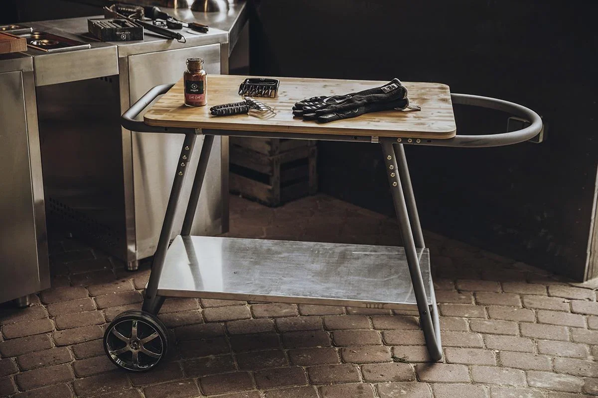 PelletGrill - Sheriff inklusive Ablagebrett und Halterungen - 10