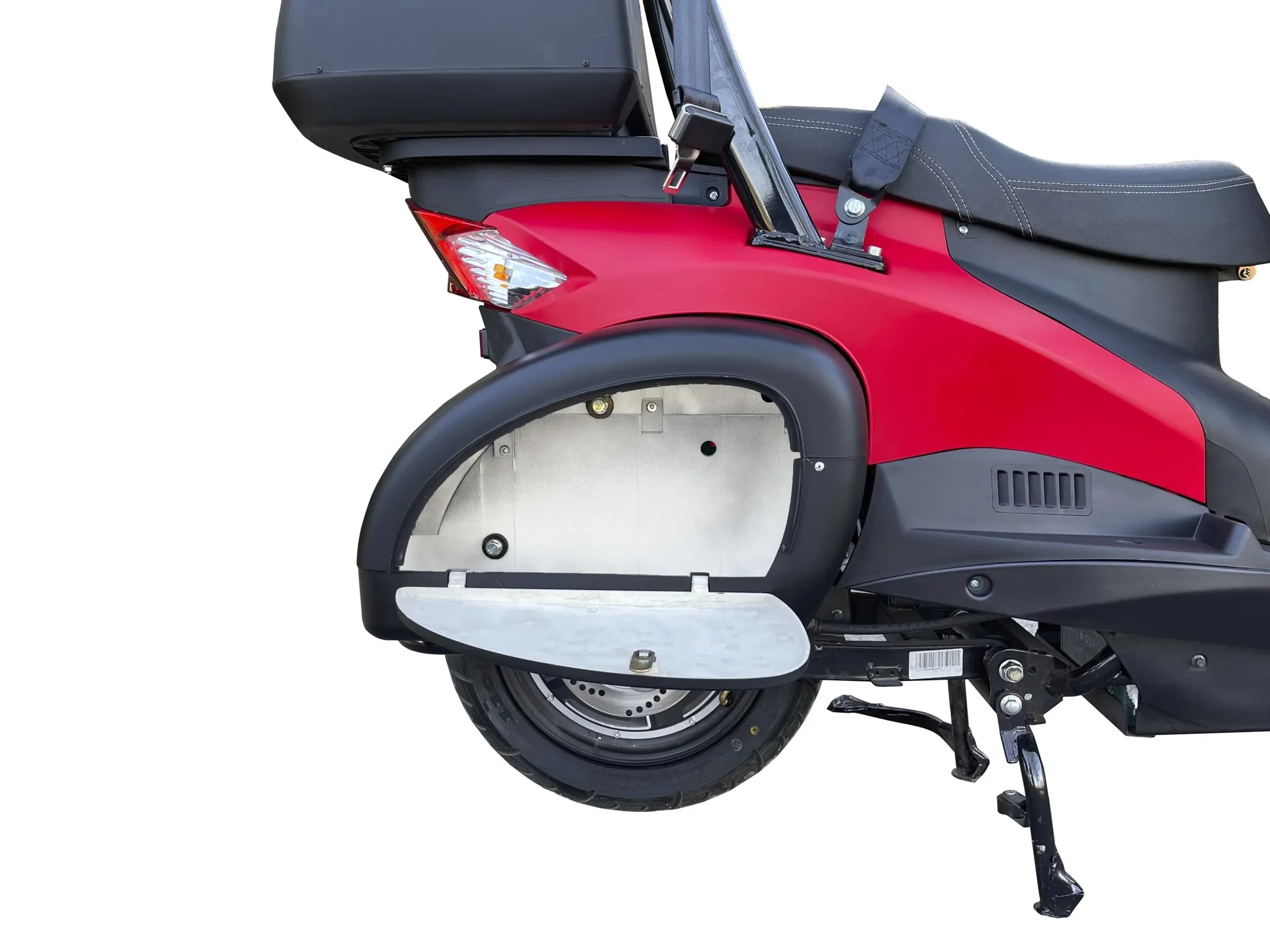 E-Kompaktroller „Lucca Duo“, 25 km/h, rot - 1