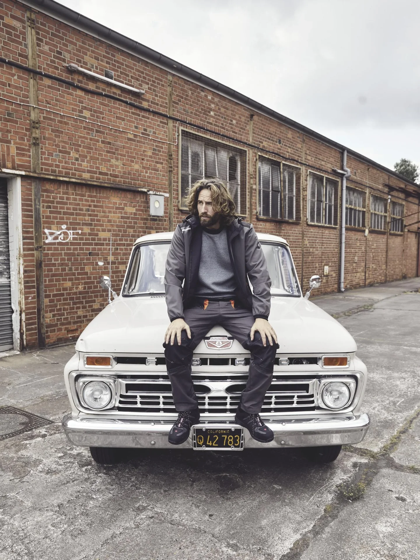 Bundhose, Farbe grau/schwarz, Gr.48 - 0